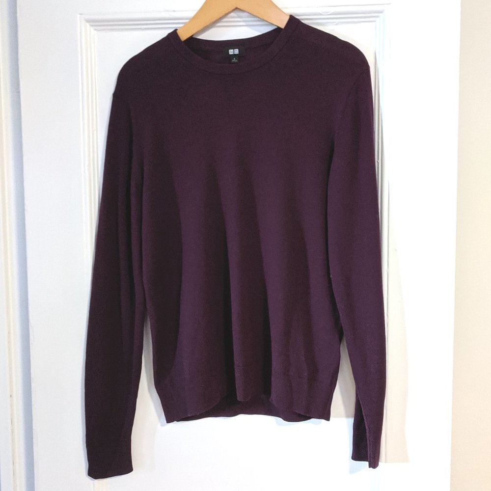 Uniqlo Extra Fine Merino Wool Crew Neck Sweater S